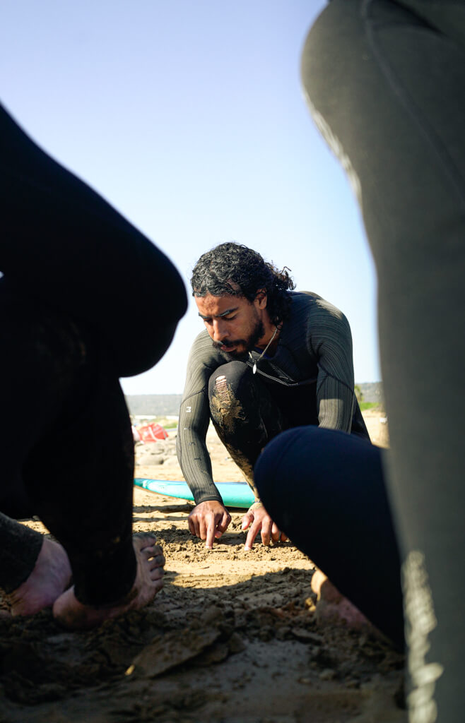 surf camp instructor morocco tamraght