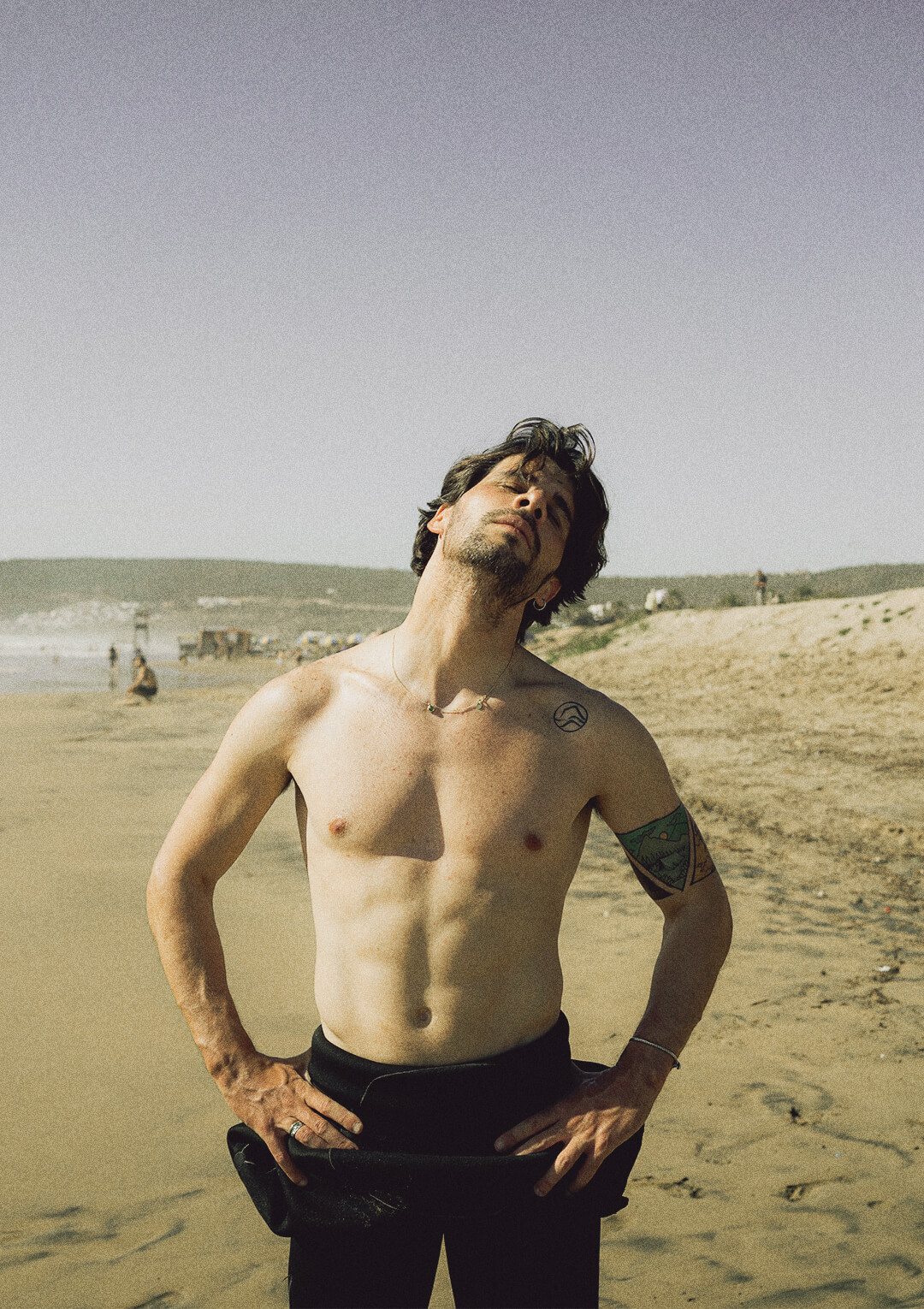 surf camp traveler warm up